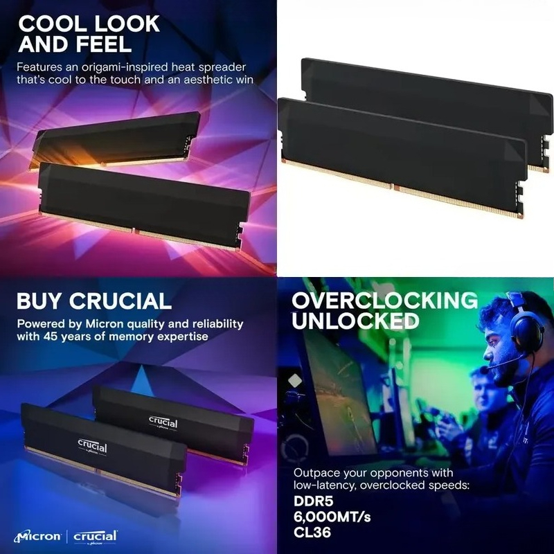 Ddr5 Memory - Kit de mémoire gaming AMD EXPO