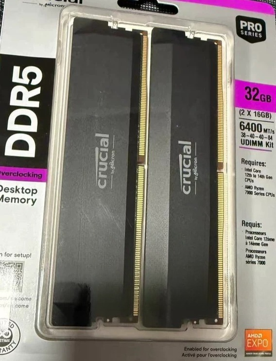 Ddr5 Memory - Kit de RAM DDR5 6000 MHz