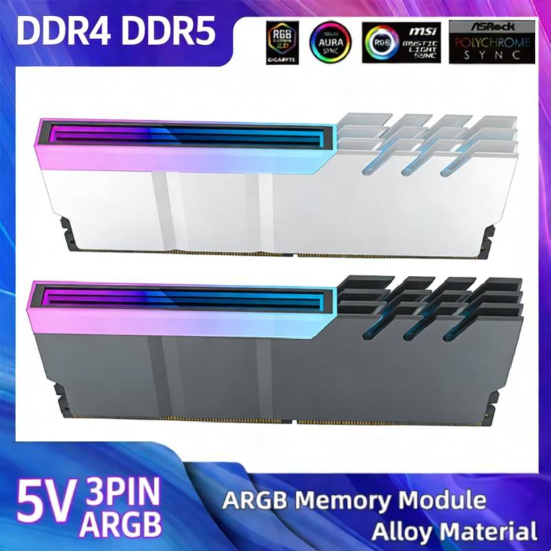 Ddr5 Rgb Ram - Module de mémoire RGB synchronisé 5V