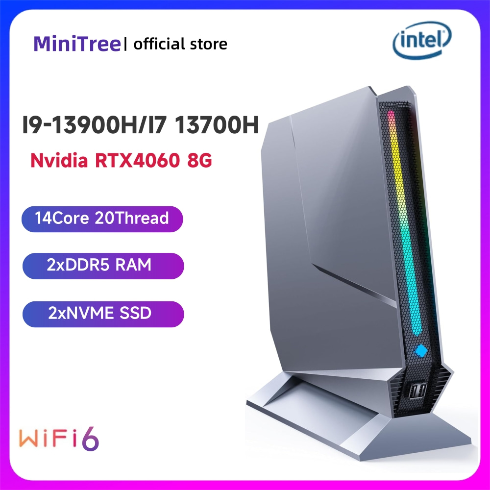 Ddr5 64Gb - Mini PC de jeu de bureau,