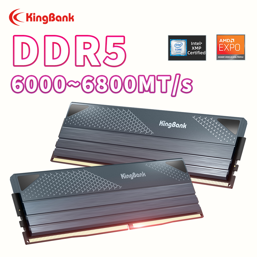 Ddr5 16Gb 6000Mhz - Mémoire DDR5 KingBank Série KFXB 24