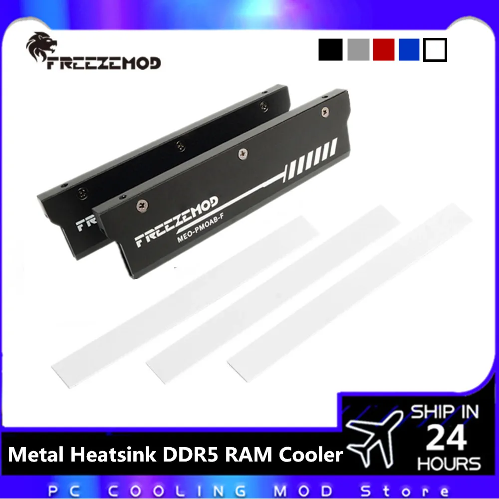 Ddr5 Rgb Ram - 2 pièces FREEZEMOD mémoire RAM armure