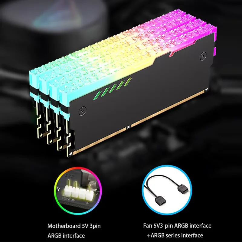 Dissipateur thermique de mémoi - Ddr5 Rgb Ram avis et prix