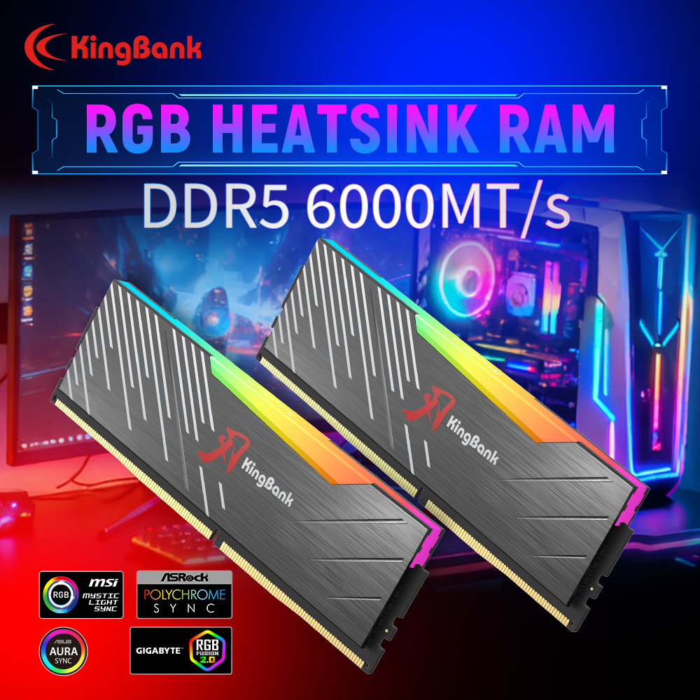 KingBank KRRB DDR5 RGB Série S - Ddr5 6000Mhz avis et prix