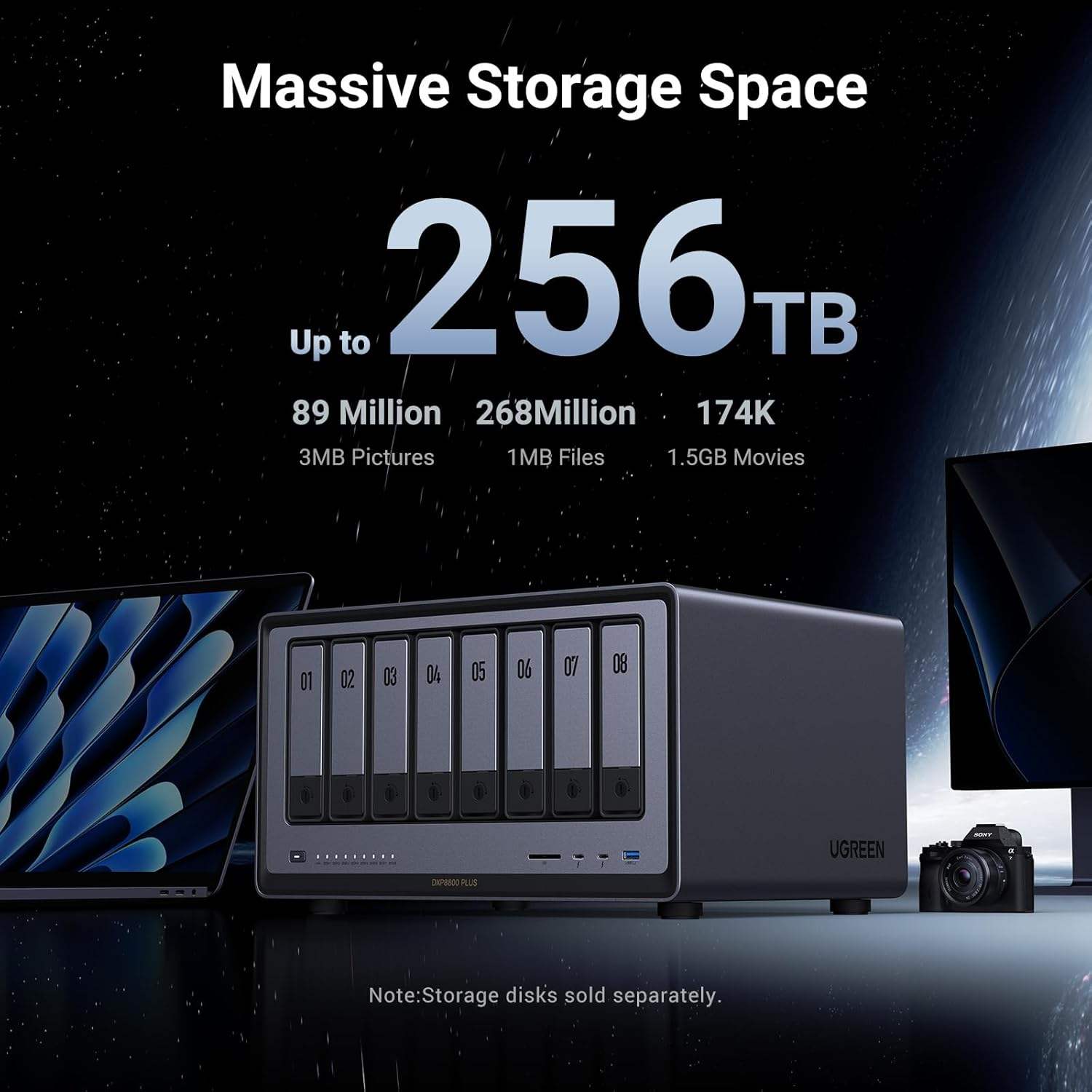 UGREEN NAS DXP8800 Plus, NAS d - Ddr5 8Gb avis et prix