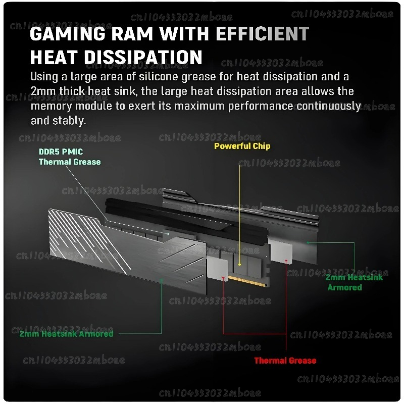Mémoire DDR5 16 Go/32 Go 6000  - Ddr5 6000Mhz avis et prix