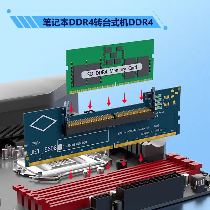 Carte adaptateur DDR3 DDR4 DDR - Ddr5 Laptop Ram avis et prix