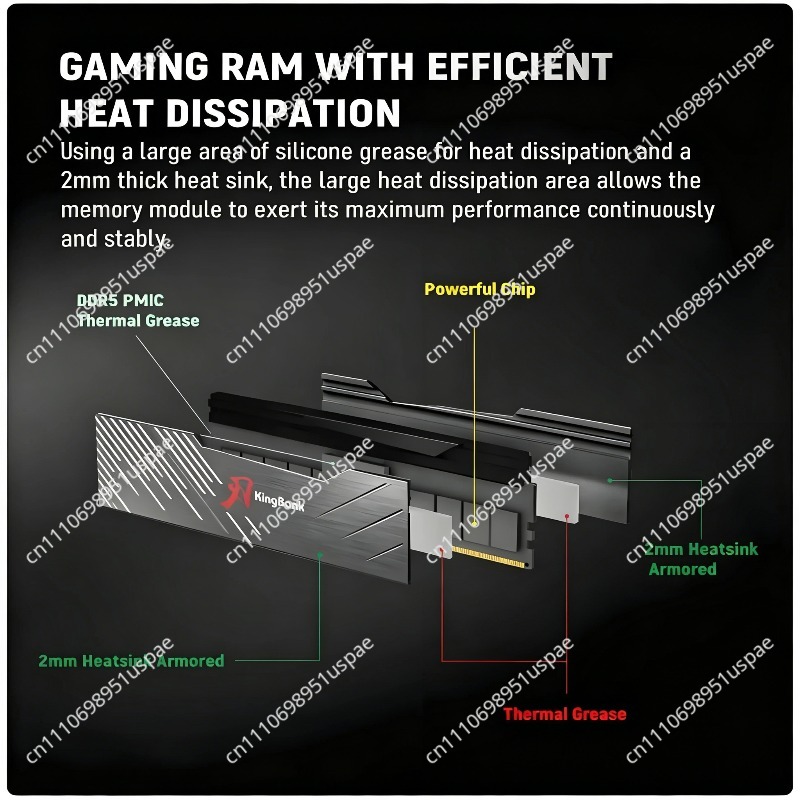 Mémoire de bureau PC XMP 6000M - Ddr5 16Gb 6000Mhz avis et prix
