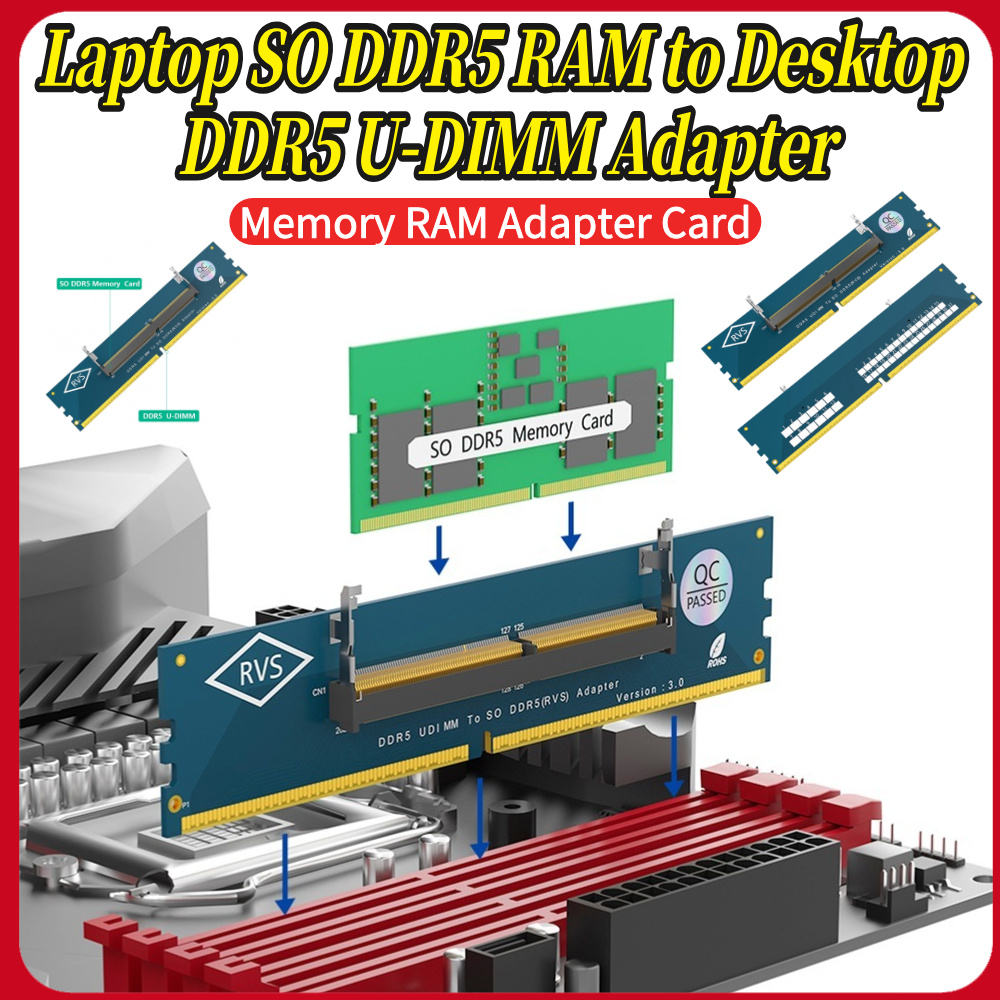 Adaptateur SO DDR5 RAM vers or - Ddr5 Laptop Ram avis et prix