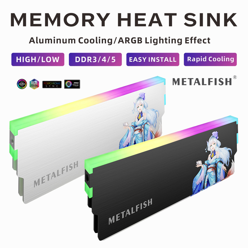 METALFISH DRAM dissipateur the - Ddr5 Memory avis et prix