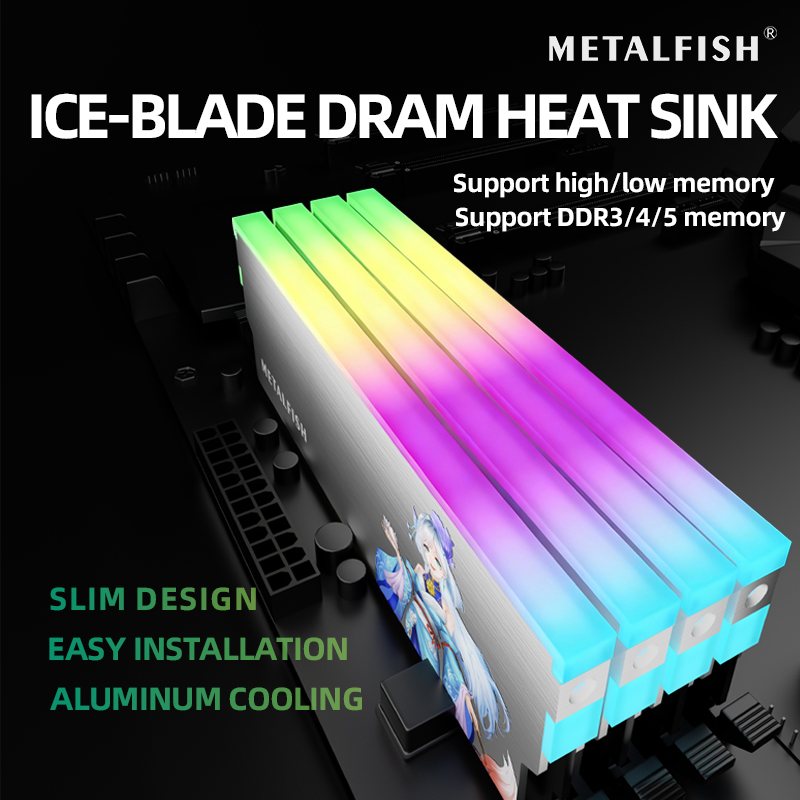 METALFISH DRAM dissipateur the - Ddr5 Memory avis et prix