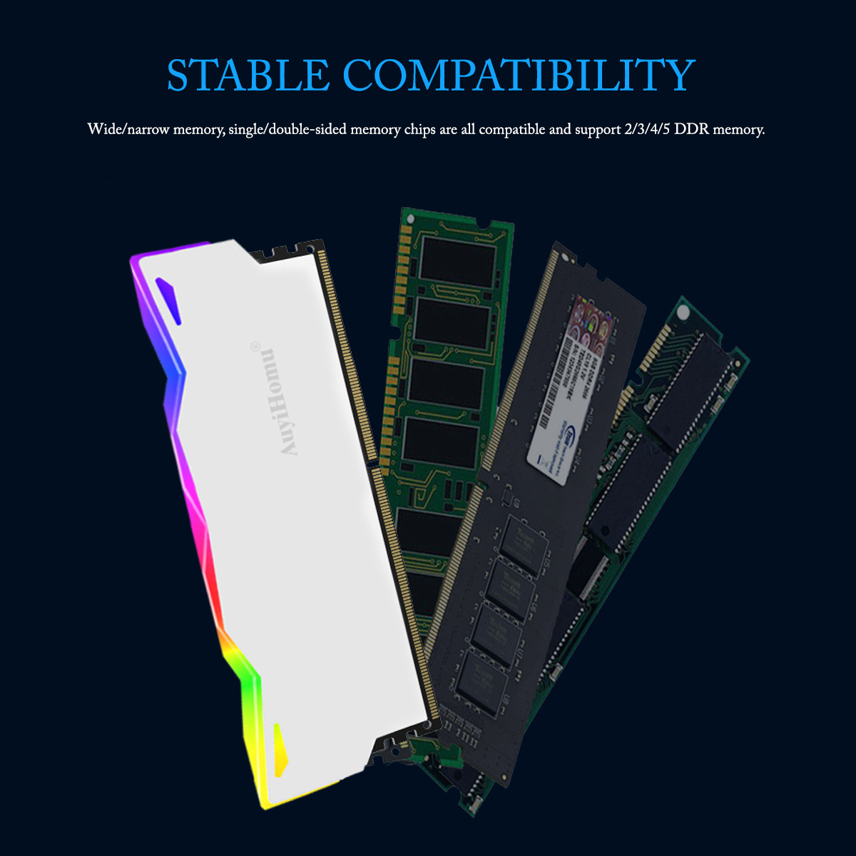 Dissipateur thermique RGB Auyi - Ddr5 Rgb Ram avis et prix